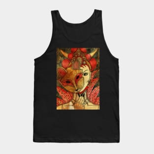 The Fox. Gothic Mysteries Design. Tank Top